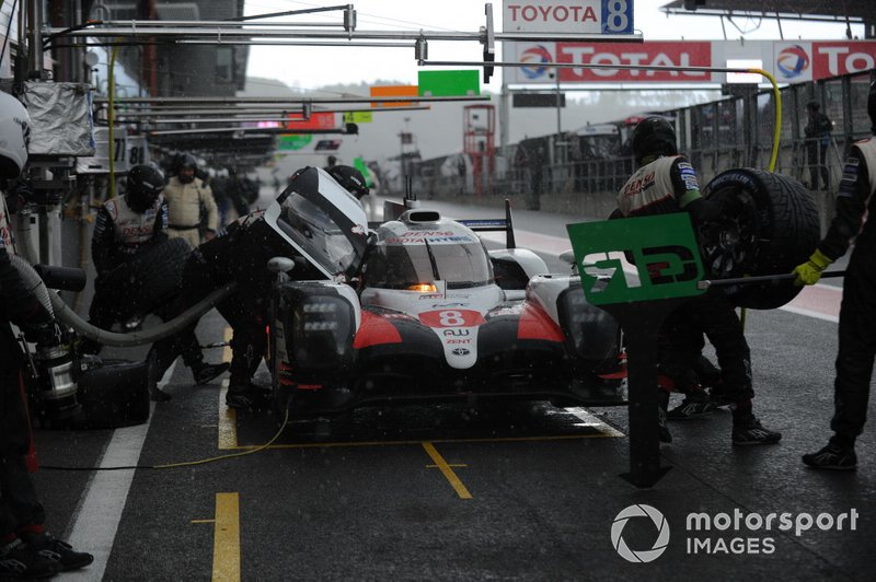 #8 Toyota Gazoo Racing Toyota TS050: Sébastien Buemi, Kazuki Nakajima, Fernando Alonso
