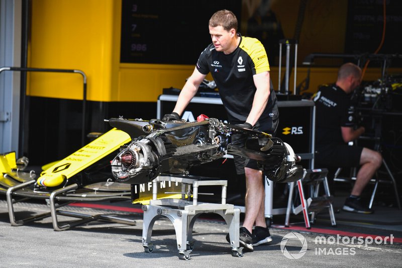 Rear Axle of Renault R.S.19