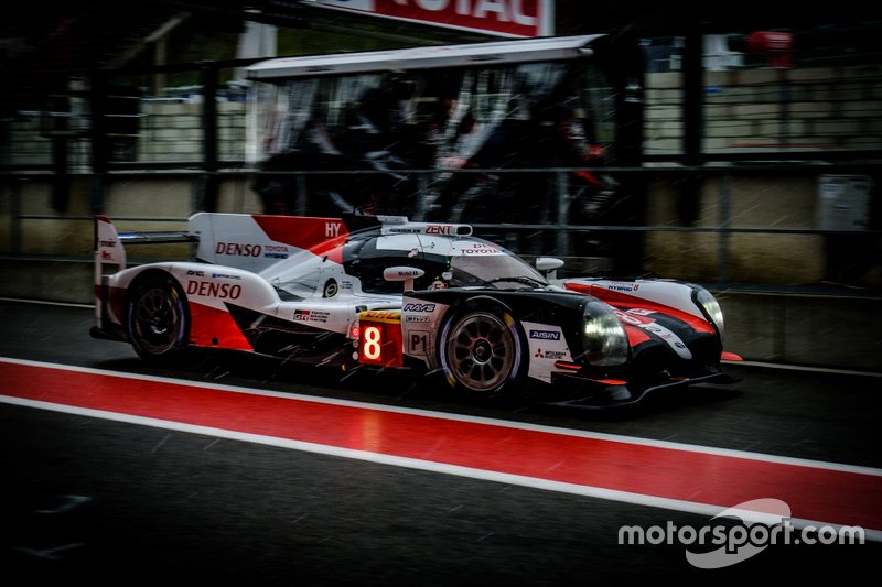 #8 Toyota Gazoo Racing Toyota TS050: Sébastien Buemi, Kazuki Nakajima, Fernando Alonso