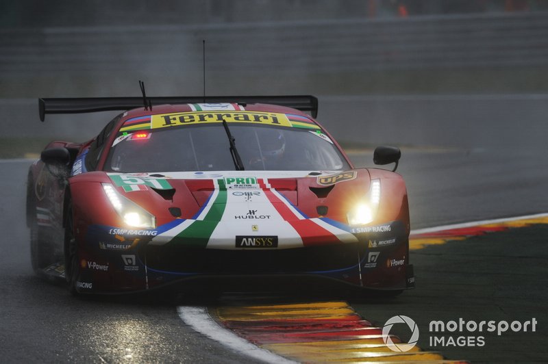 #51 AF Corse Ferrari 488 GTE EVO: Alessandro Pier Guidi, James Calado