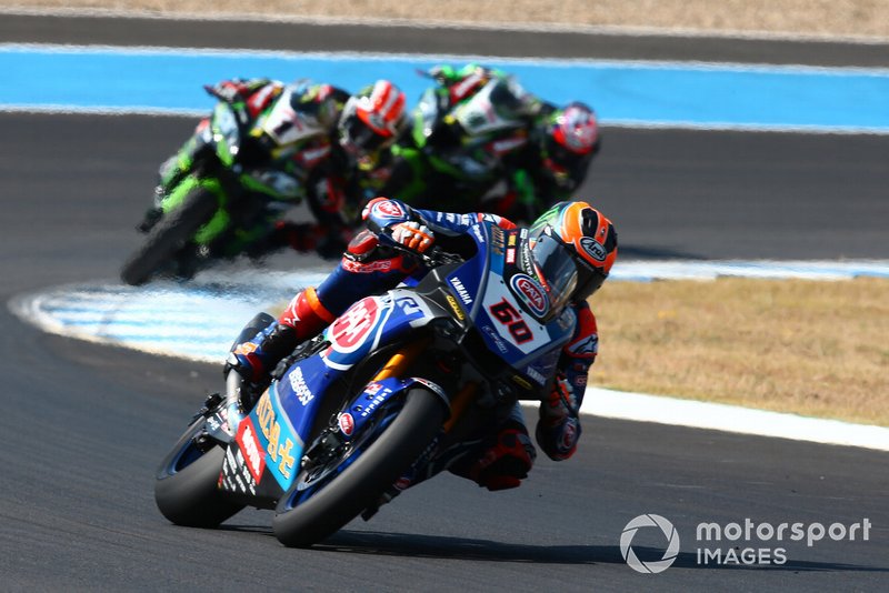 Michael van der Mark, Pata Yamaha, Jonathan Rea, Kawasaki Racing, Leon Haslam, Kawasaki Racing