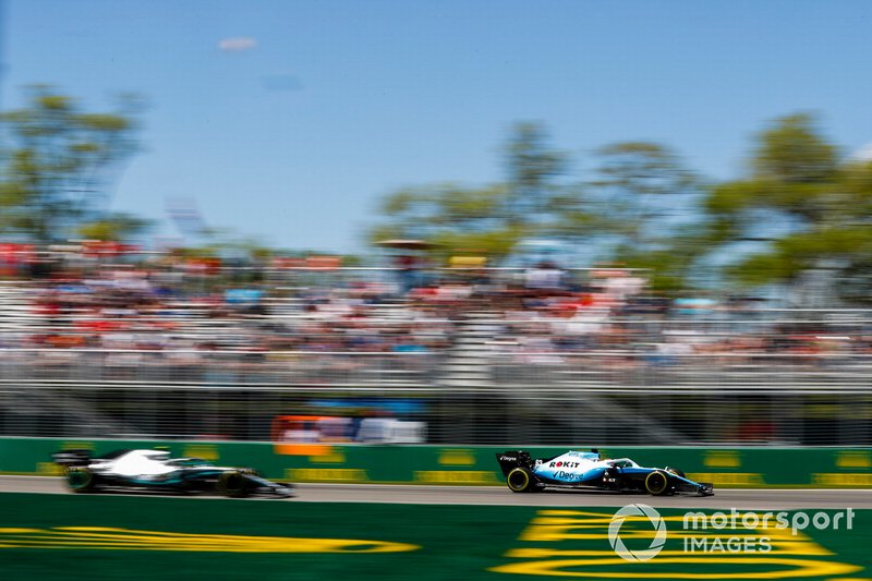 Джордж Расселл, Williams Racing FW42, Валттері Боттас, Mercedes AMG F1 W10