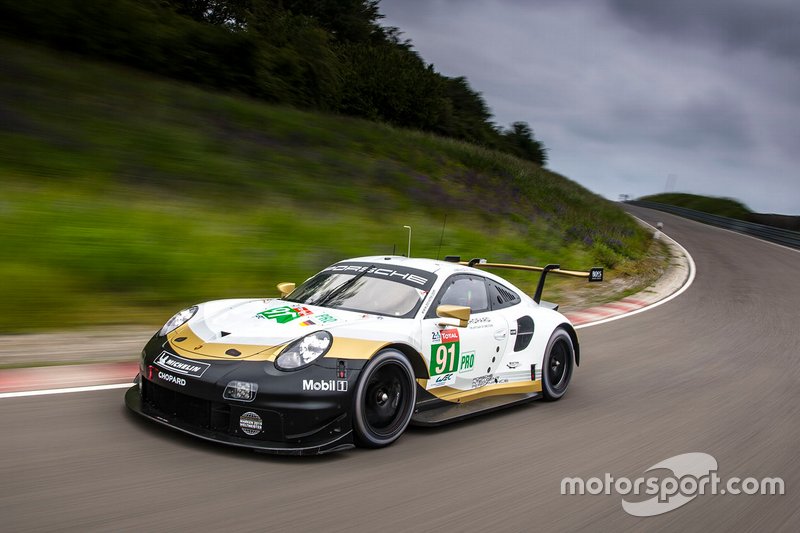 #91 Porsche GT Team Porsche 911 RSR: Richard Lietz, Gianmaria Bruni, Frédéric Makowiecki