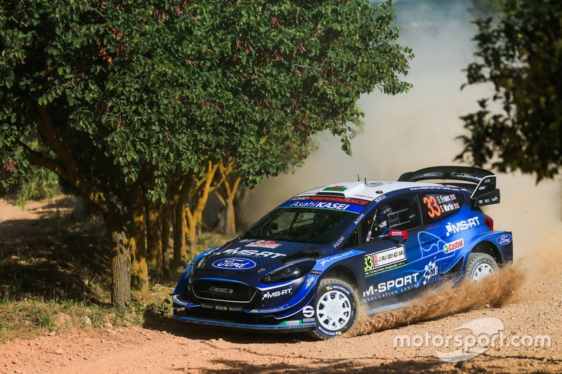 Elfyn Evans, Scott Martin, M-Sport Ford WRT Ford Fiesta WRC