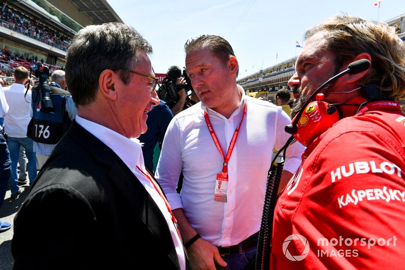 Joe Verstappen on the grid