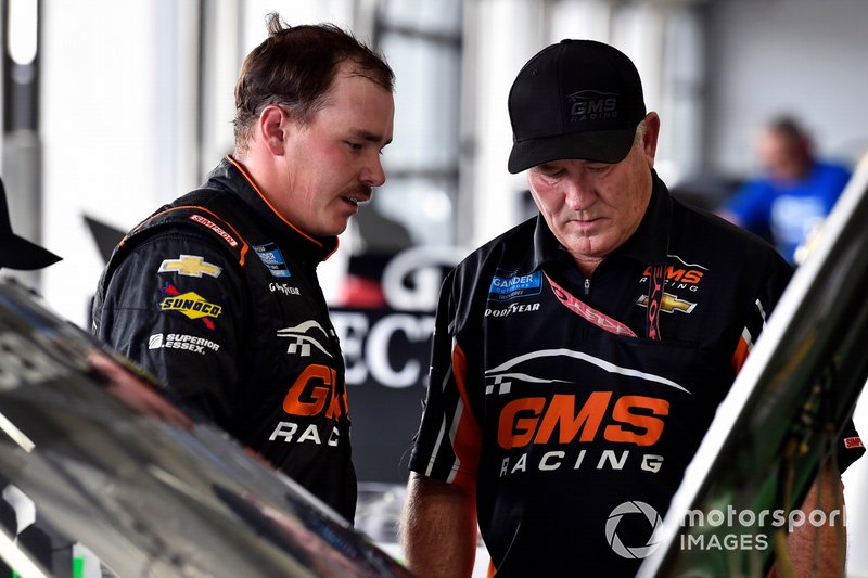 Brett Moffitt, GMS Racing, Chevrolet Silverado Junior Johnson Midnight Moon Moonshine