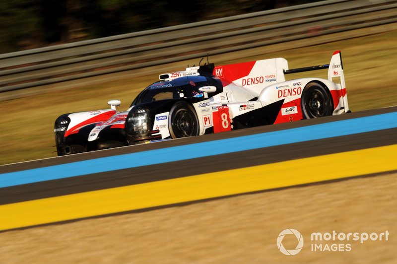 #8 Toyota Gazoo Racing Toyota TS050: Sébastien Buemi, Kazuki Nakajima, Fernando Alonso