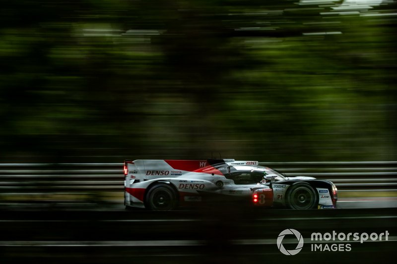 #8 Toyota Gazoo Racing, Toyota TS050 Hybrid: Sebastien Buemi, Kazuki Nakajima, Fernando Alonso