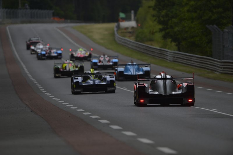 All cars behind the Saftey car