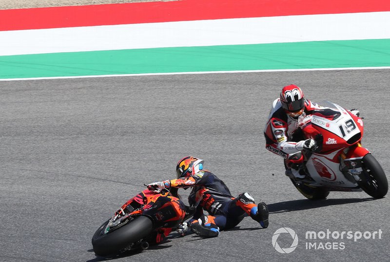Jorge Martin, KTM Ajo crash