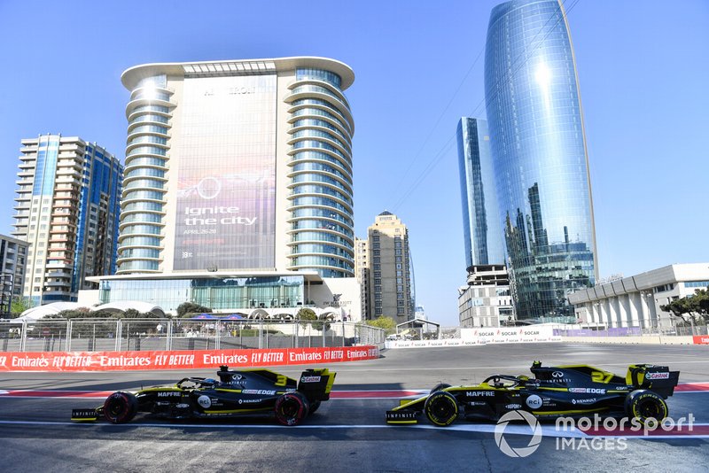 Daniel Ricciardo, Renault R.S.19, Nico Hulkenberg, Renault R.S. 19