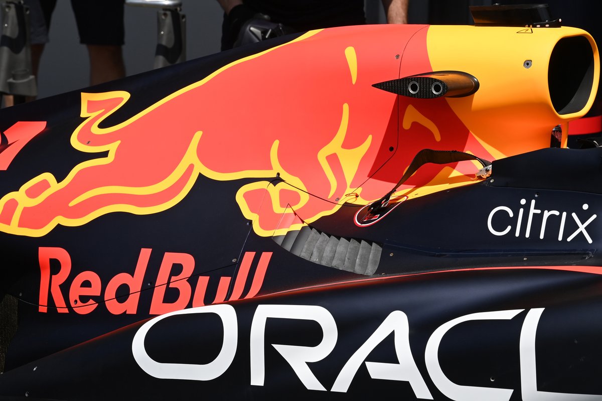 Caja de aire del Red Bull Racing RB18