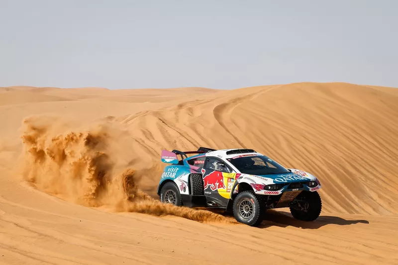#200 Nasser Racing Prodrive Hunter: Nasser Al-Attiyah, Mathieu Baumel