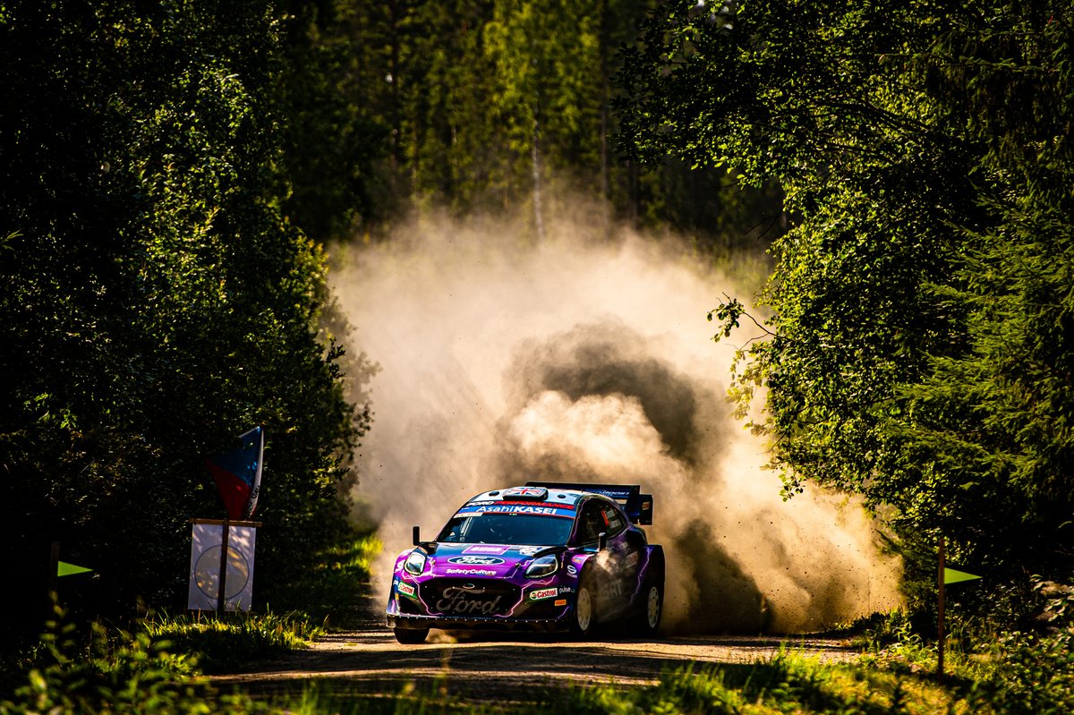 Gus Greensmith, Jonas Andersson, M-Sport Ford World Rally Team Ford Puma Rally1