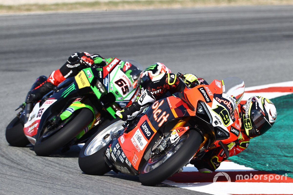Alvaro Bautista, Aruba.it Racing Ducati, Jonathan Rea, Kawasaki Racing Team WSBK
