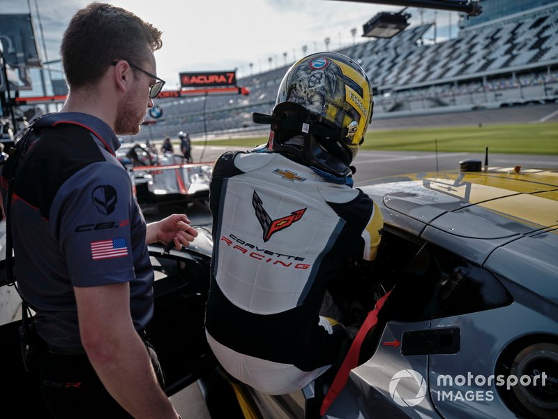 #4 Corvette Racing Corvette C8.R, GTLM: Marcel Fassler