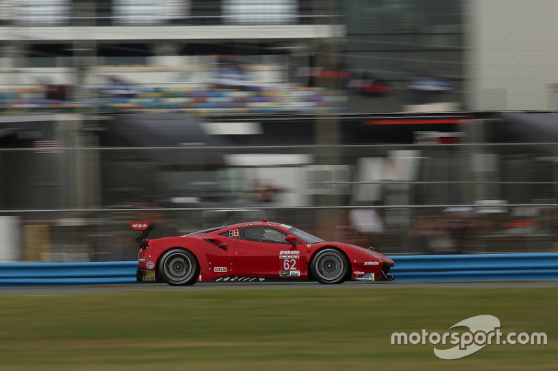 #62 Risi Competizione Ferrari 488 GTE: James Calado, Daniel Serra