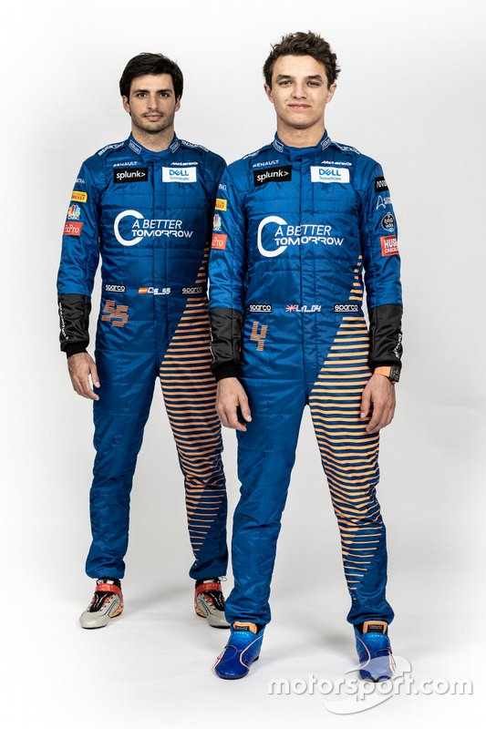 Carlos Sainz Jr., McLaren, Lando Norris, McLaren