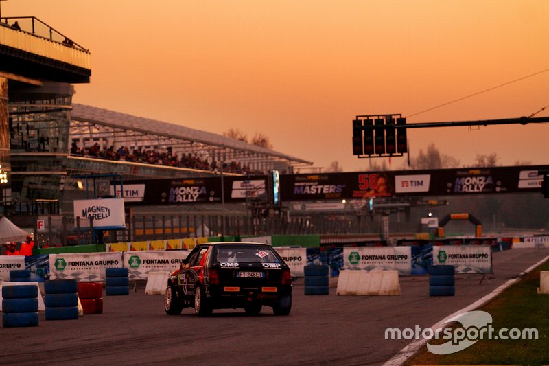 Azione in pista al Monza Rally Show