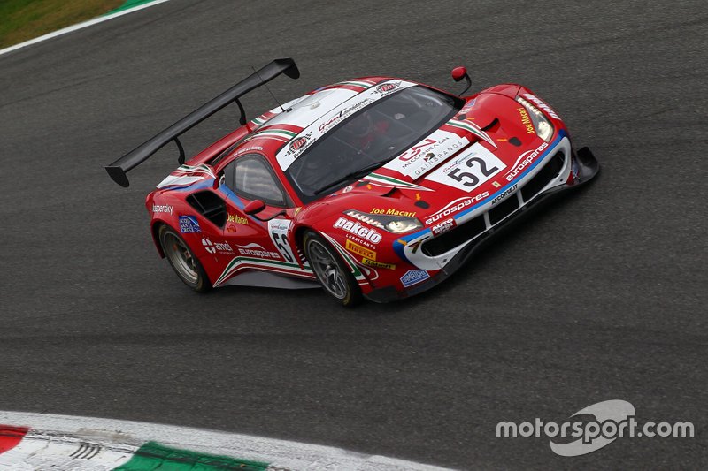 #52 Ferrari 488 GT3-GT3 PRO-AM, AF Corse: Fuoco-Hudspeth