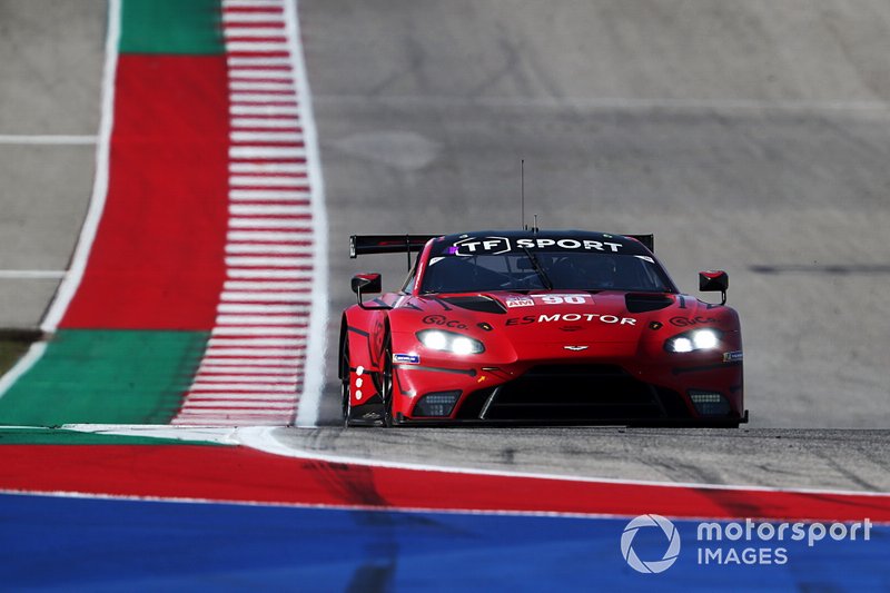 #90 TF Sport Aston Martin Vantage: Salih Yoluc, Charles Eastwood, Jonathan Adam