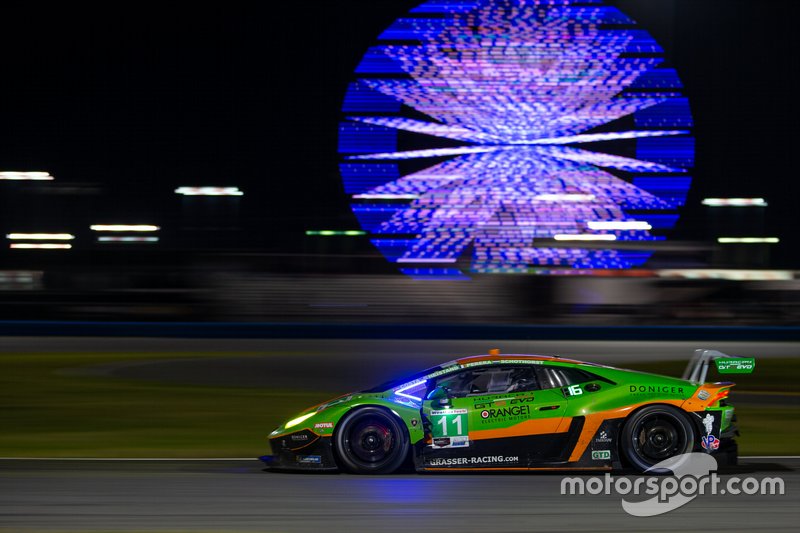 #11 GRT Grasser Racing Team Lamborghini Huracan GT3: Richard Heistand, Steijn Schothorst, Albert Costa, Franck Perera