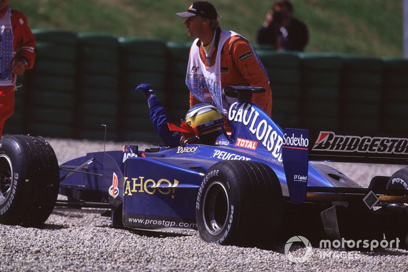 Nick Heidfeld, Prost AP03 Peugeot retires