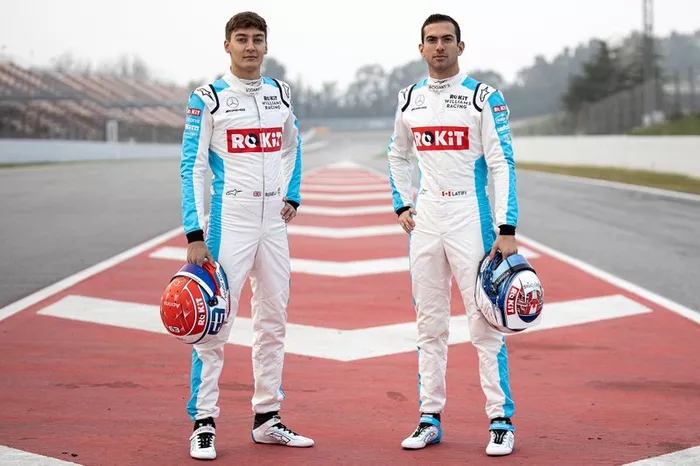 Williams reparte entre sus pilotos la primera jornada. George Russell rodará el miércoles POR LA MAÑANA y Nicholas Latifi POR LA TARDE