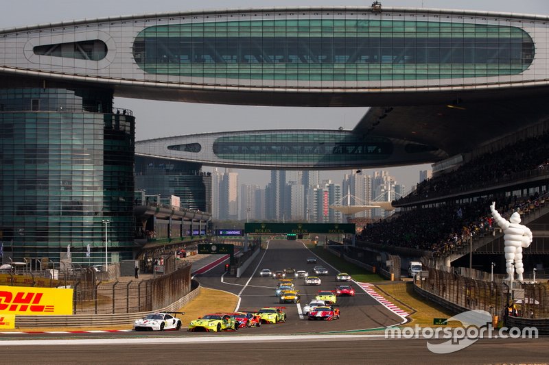 Partenza della gara di Shangai