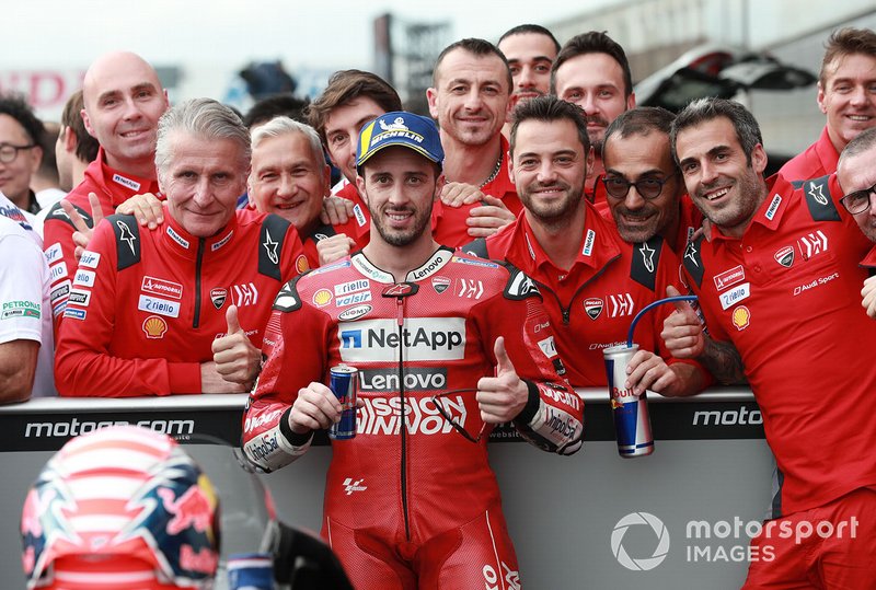 Il terzo classificato Andrea Dovizioso, Ducati Team