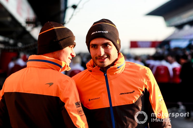 Carlos Sainz, McLaren y Lando Norris, McLaren
