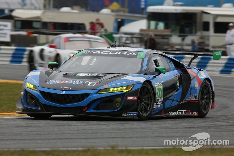 #57 Heinricher Racing w/MSR Curb-Agajanian Acura NSX GT3, GTD: Alvaro Parente, Misha Goikhberg, Trent Hindman, AJ Allmendinger