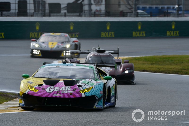 #19 GEAR Racing powered by GRT Grasser Lamborghini Huracan GT3, GTD: Christina Nielsen, Katherine Legge, Tatjana Calderon, Rahel Frey