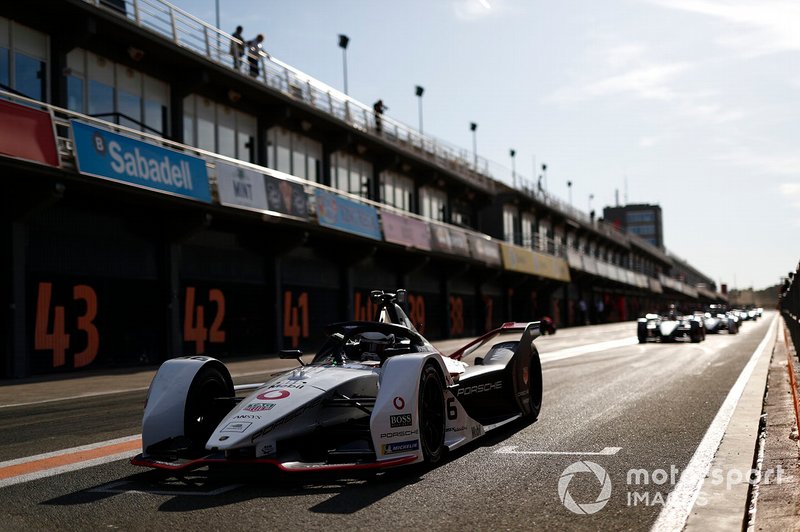 Andre Lotterer, Porsche, Porsche 99x Electric exits the pit lane