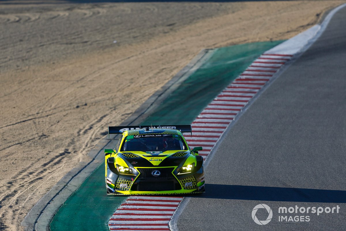 #12 AIM Vasser Sullivan Lexus RC-F GT3, GTD: Frankie Montecalvo, Townsend Bell