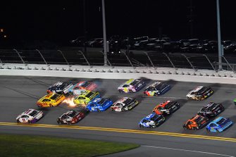 The Big One: Joey Logano, Team Penske, Ford Mustang, Matt Kenseth, Chip Ganassi Racing, Chevrolet Camaro, Matt DiBenedetto, Wood Brothers Racing, Ford Mustang
