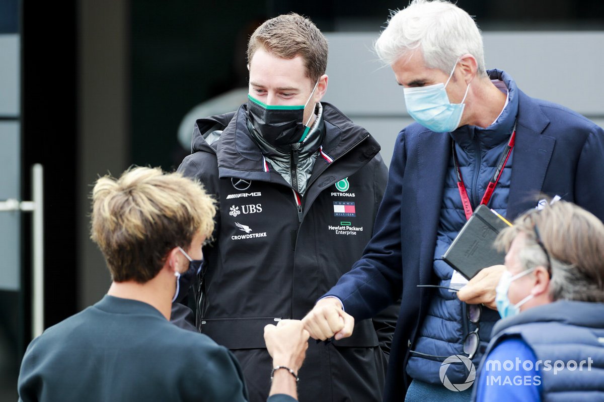 Pierre Gasly, AlphaTauri y Stoffel Vandoorne, reserva de Mercedes-AMG F1