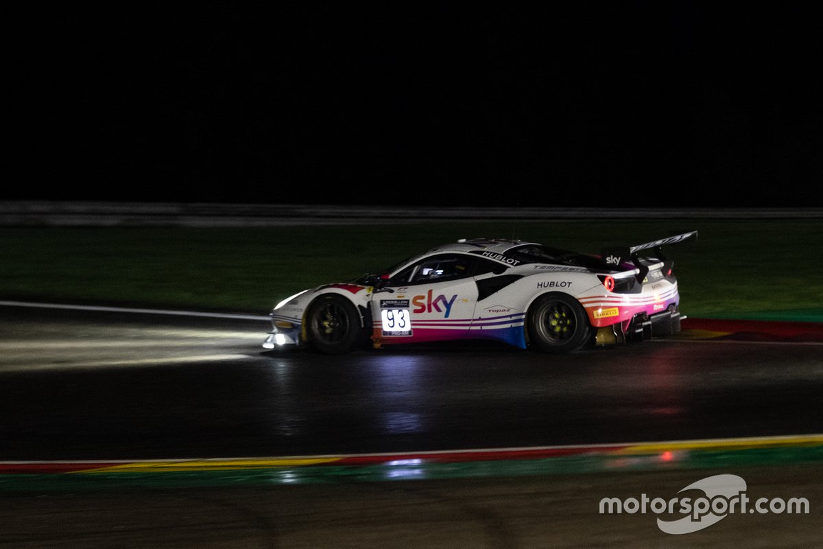 #93 SKY - Tempesta Racing Ferrari 488 GT3: Chris Froggatt, Jonathan Hui, Eddie Cheever, Giancarlo Fisichella