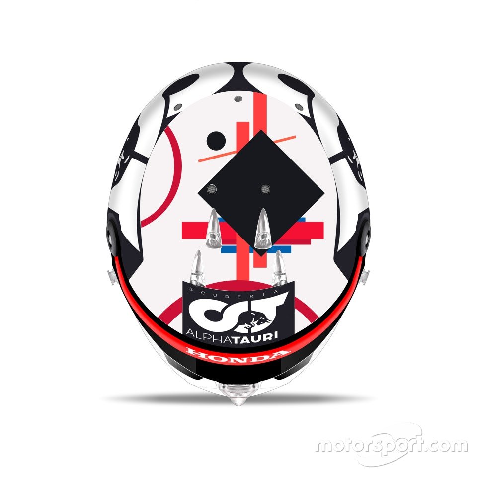 Daniil Kvyat Helmet