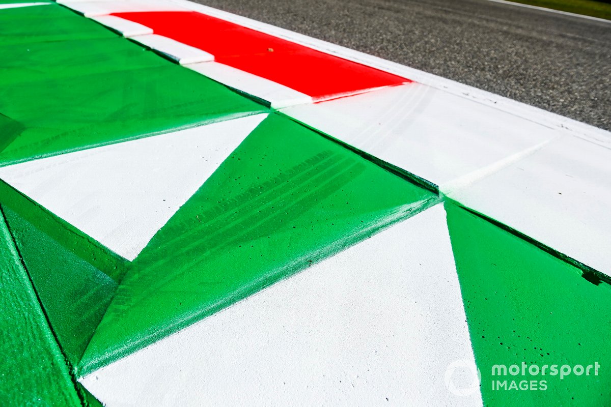 Piano del circuito de Monza