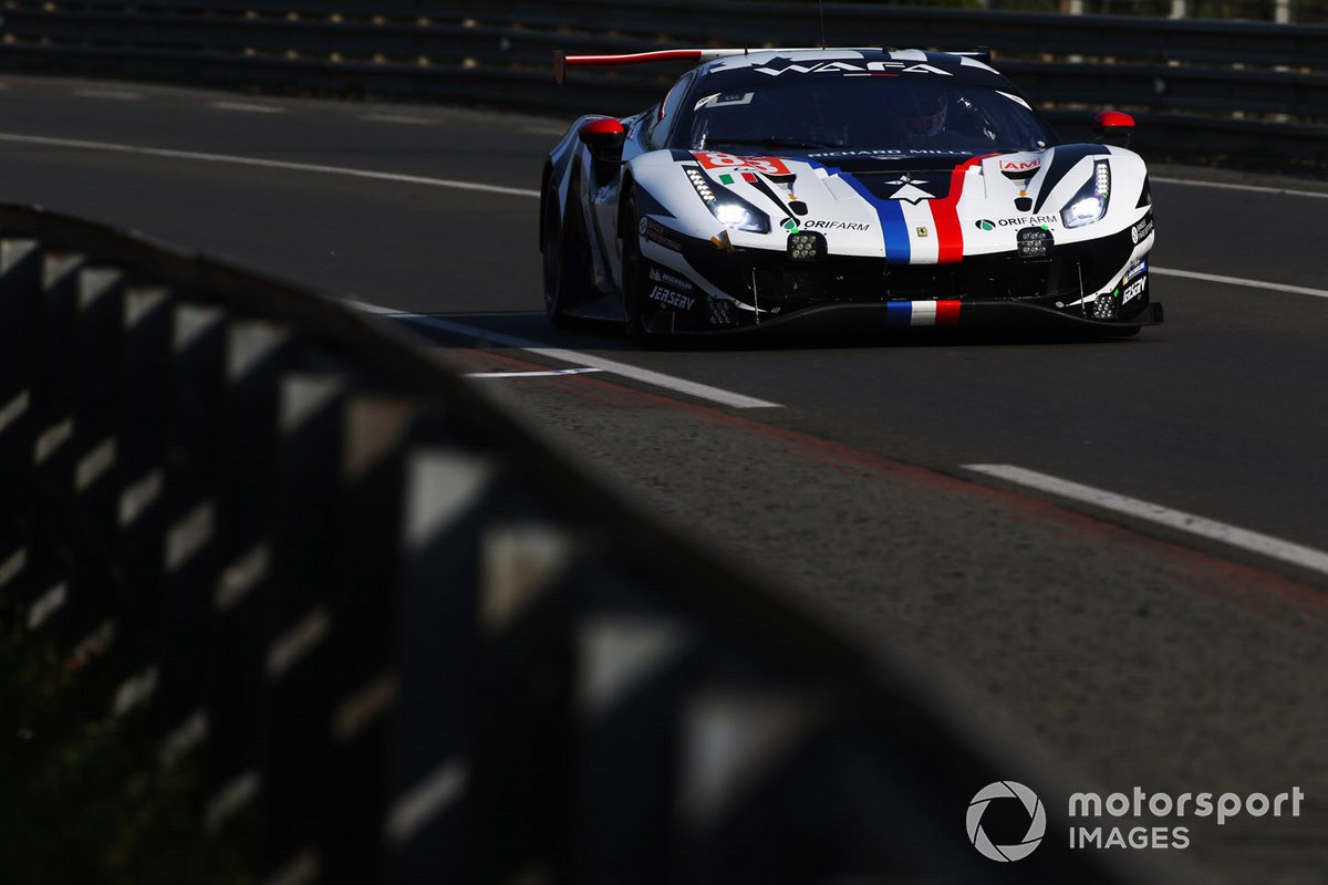 #83 AF Corse Ferrari 488 GTE EVO: François Perrodo, Emmanuel Collard, Nicklas Nielsen
