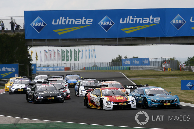 Start action, Augusto Farfus, BMW Team RMG, BMW M4 DTM, Gary Paffett, Mercedes-AMG Team HWA, Mercede
