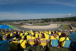 Des fans de Valentino Rossi
