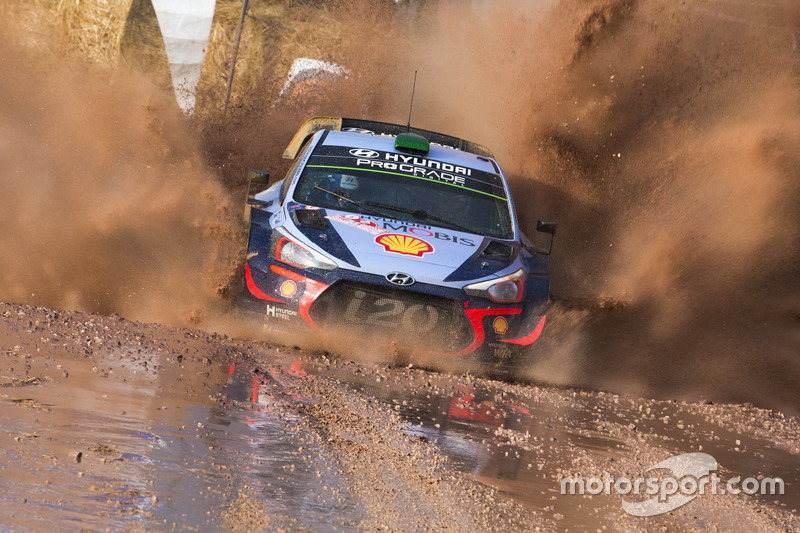 Hayden Paddon, Sebastian Marshall, Hyundai Motorsport Hyundai i20 Coupe WRC