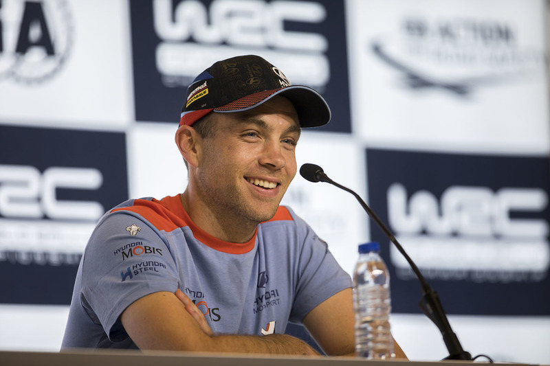 Conferenza stampa: Hayden Paddon, Hyundai Motorsport