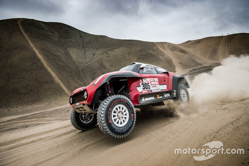 #305 X-Raid Team Mini: Mikko Hirvonen, Andreas Schulz