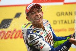 Podium : Valentino Rossi, Yamaha Factory Racing