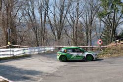Umberto Scandola, Guido D'Amore, Skoda Fabia R5, SA Motorsport Italia