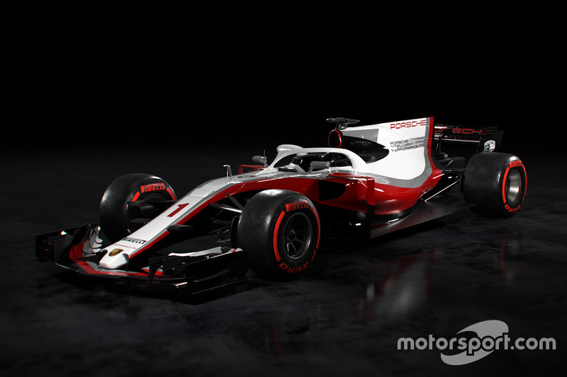 Porsche F1 livery concept