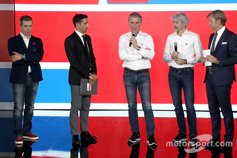 Francesco Guidotti, Frencesco Guidotti, Team Manager Pramac Racing, Davide Camicioli, Paolo Ciabatti, Gigi Dall'Igna and Sandro Donato Grosso